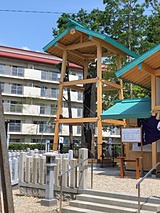 ご神木上屋新築