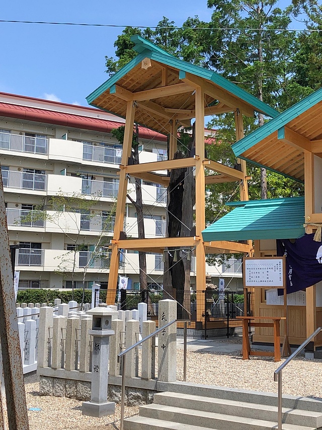 ご神木上屋新築